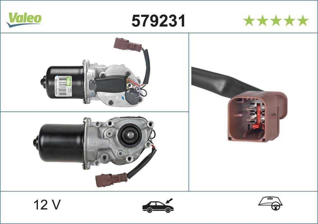Motor de limpa-vidros VALEO ref. 579231